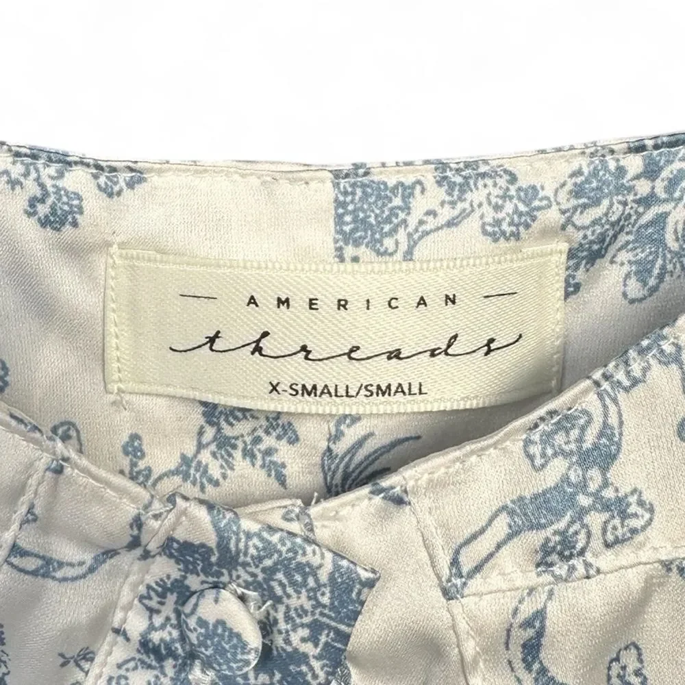 American Threads blue white